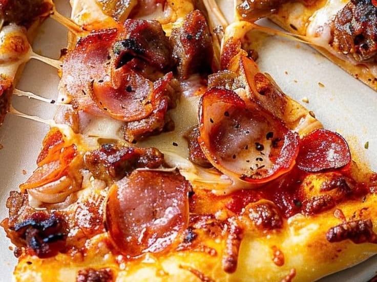 Bacon & Cheese Pizza