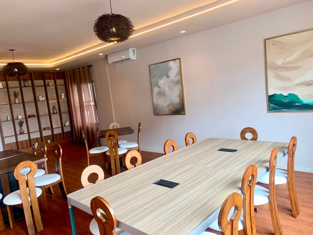 The private dining room